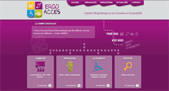 Desktop Screenshot of ergoacces.com